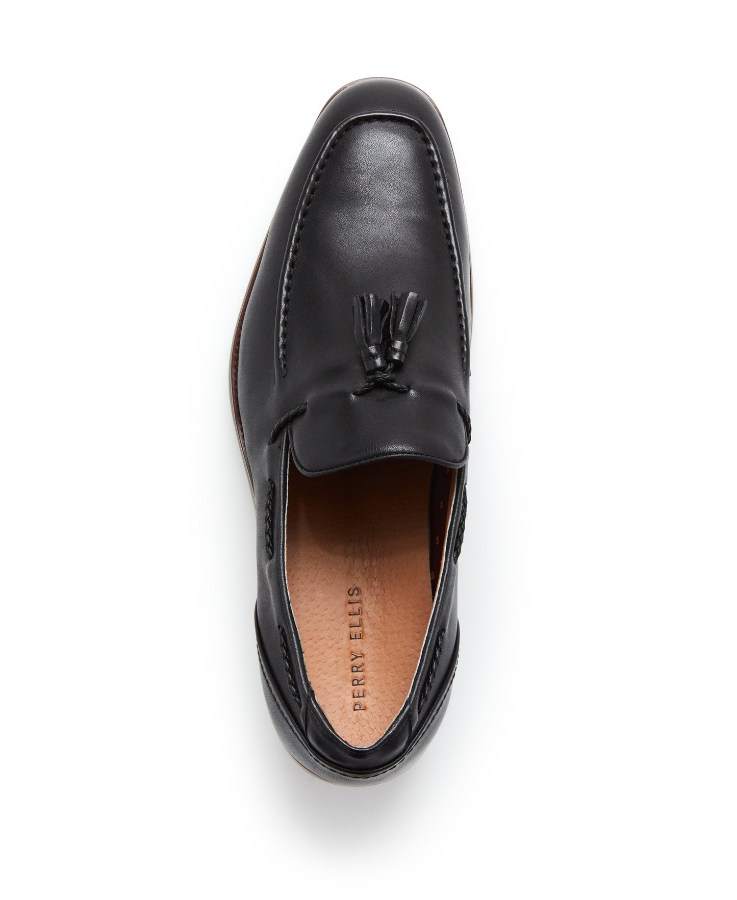 Braided Leather Tassel Loafer