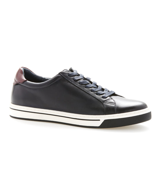 Burnished Leather Sneaker