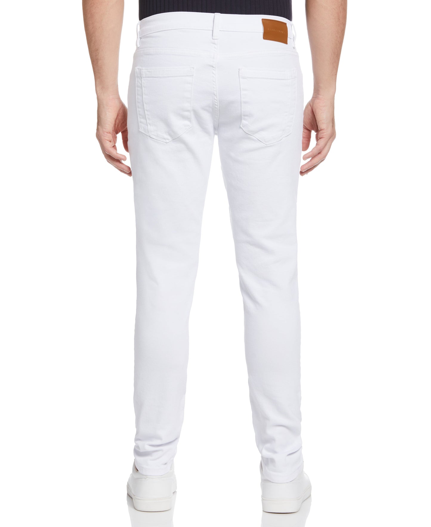 Recover™ Slim Tapered Fit White Denim Jeans