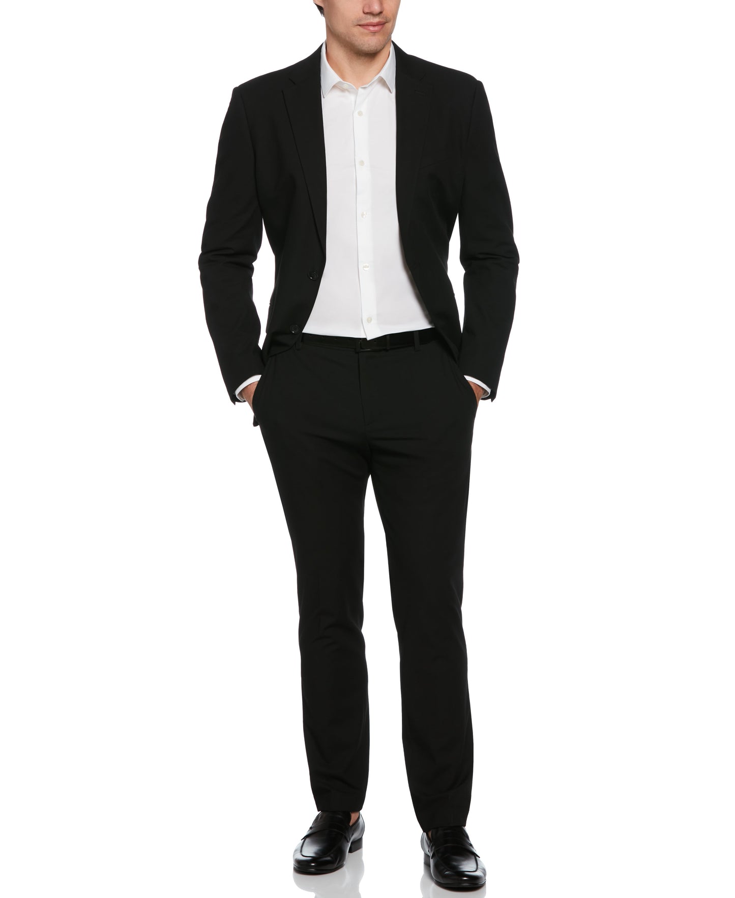 Slim Fit Black Louis Suit