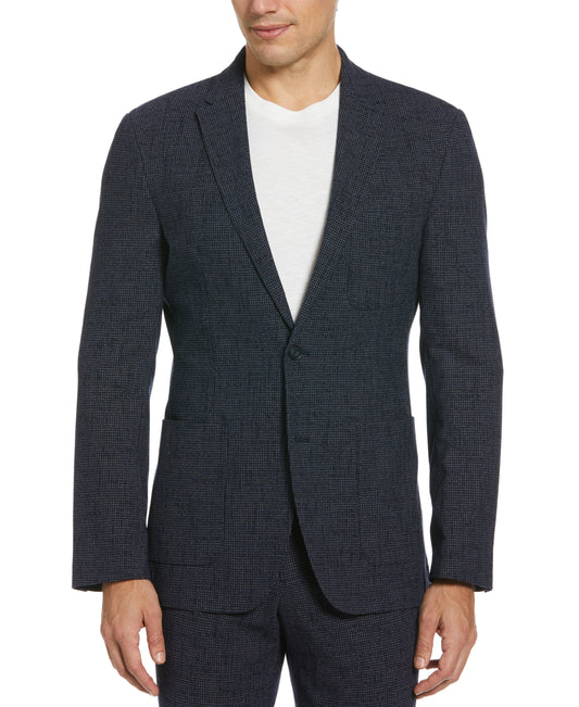 Slim Fit Seersucker Suit Jacket