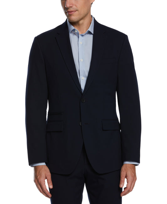 Slim Fit Stretch Textured Tech Suit Jacket