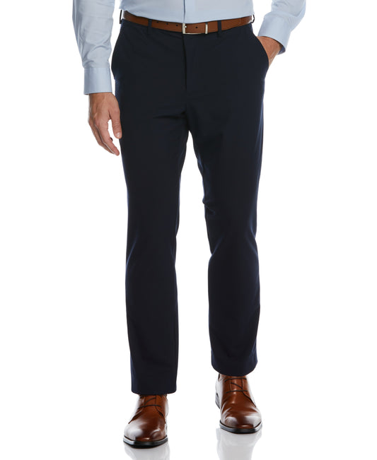 Slim Fit Stretch Textured Tech Suit Pant
