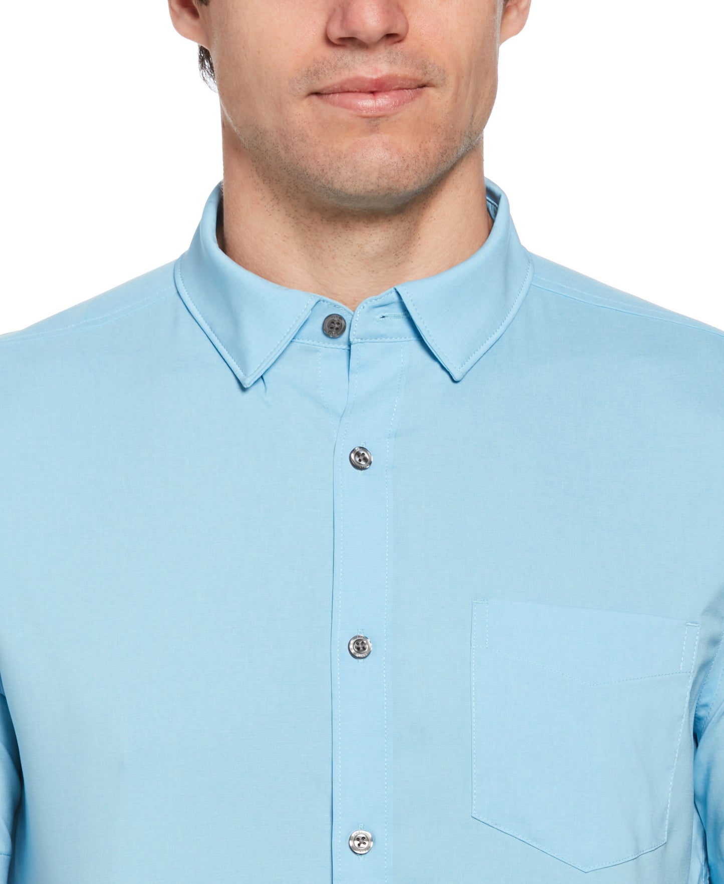 Slim Fit Total Stretch Heather Shirt