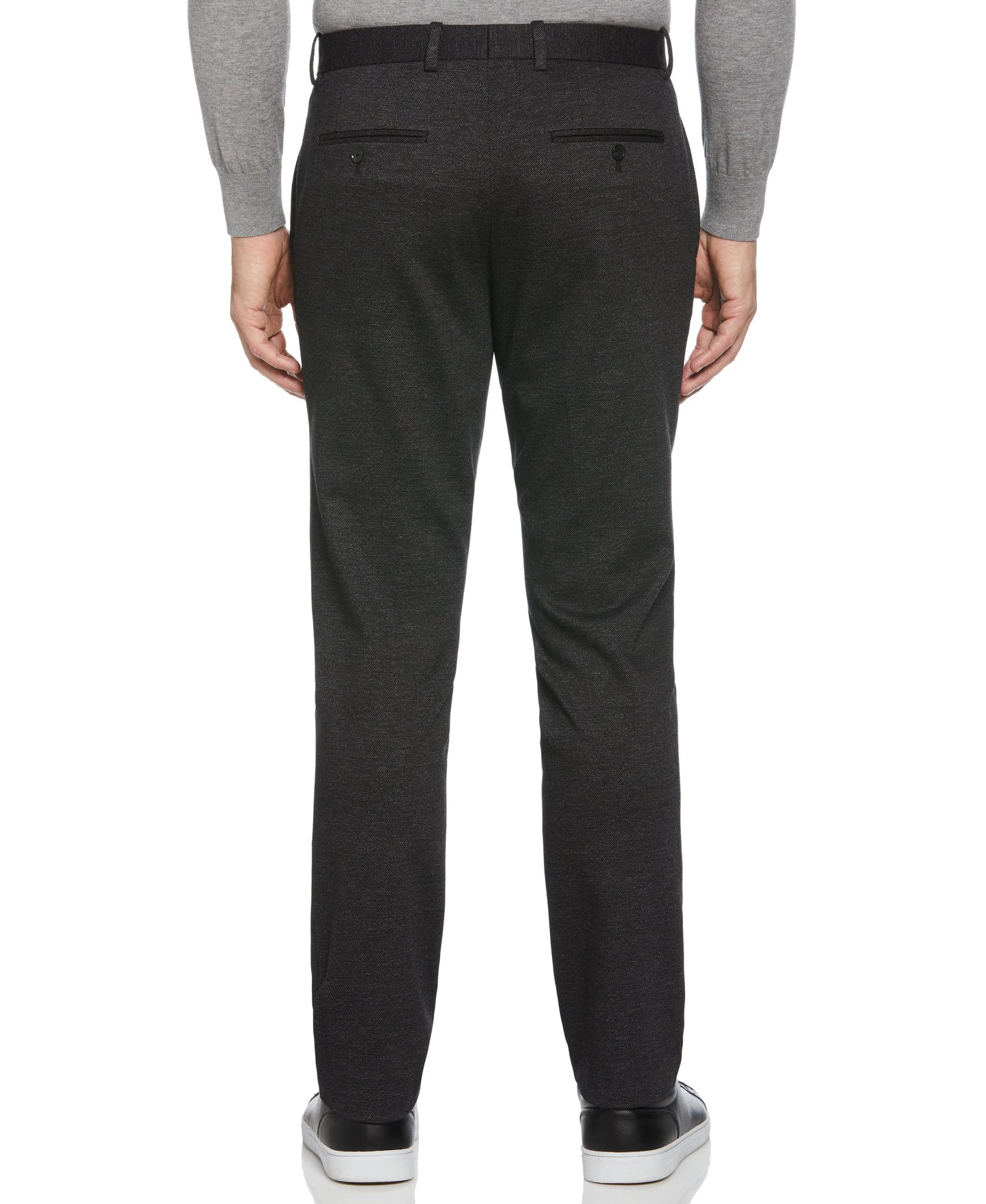 Slim Fit Two Tone Smart Knit Suit Pant