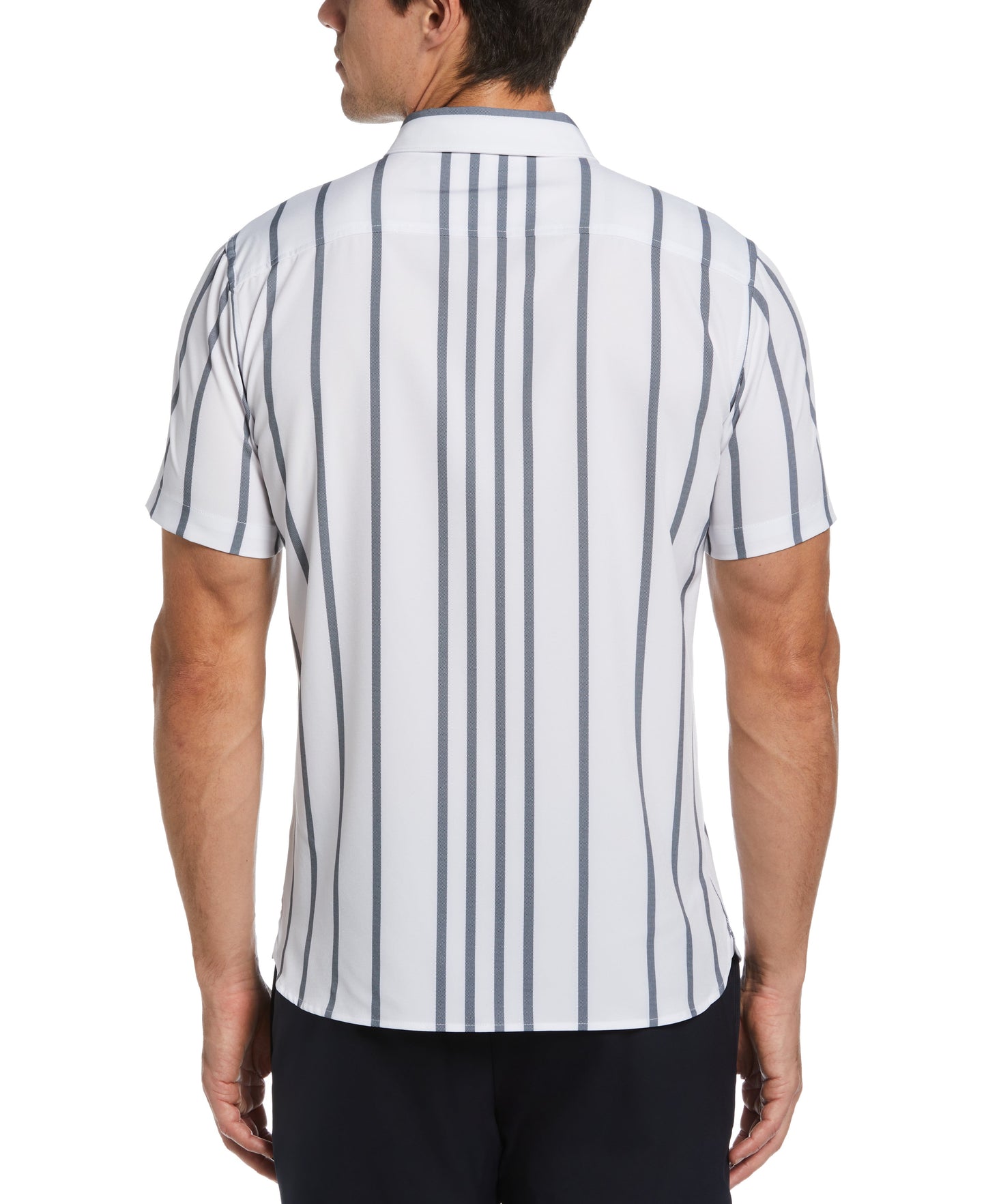 Slim Fit Vertical Stripe Total Stretch Shirt