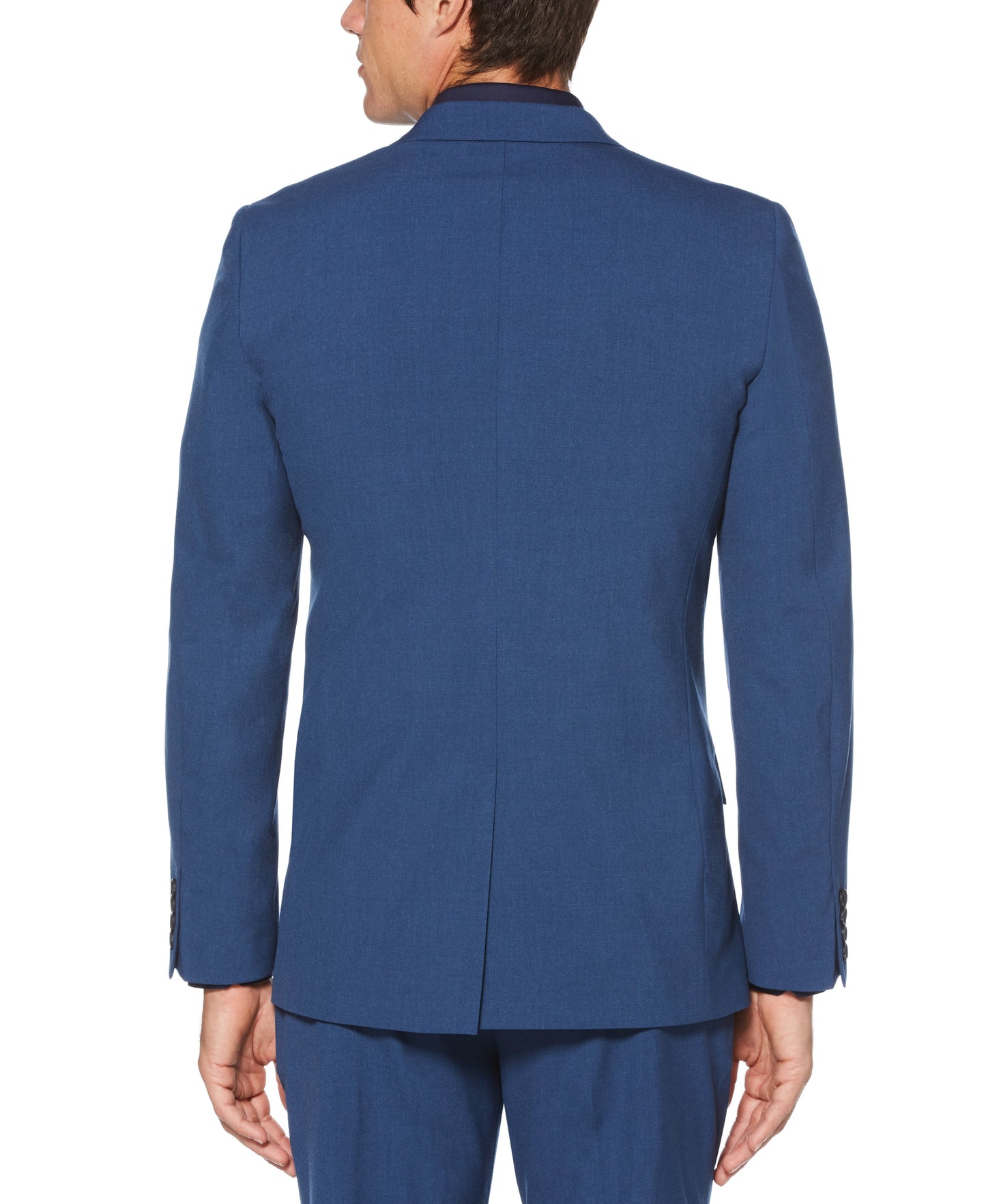 Slim Fit Washable Solid Suit Jacket