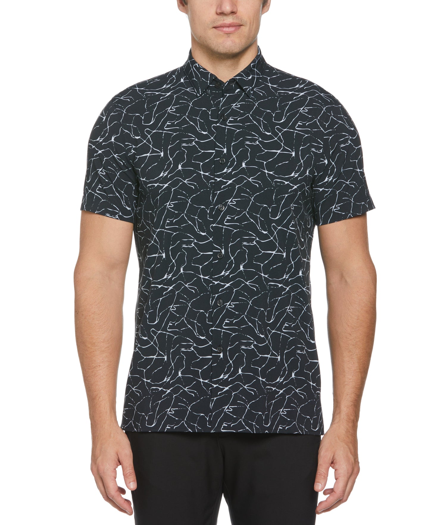 Total Stretch Abstract Strokes Shirt