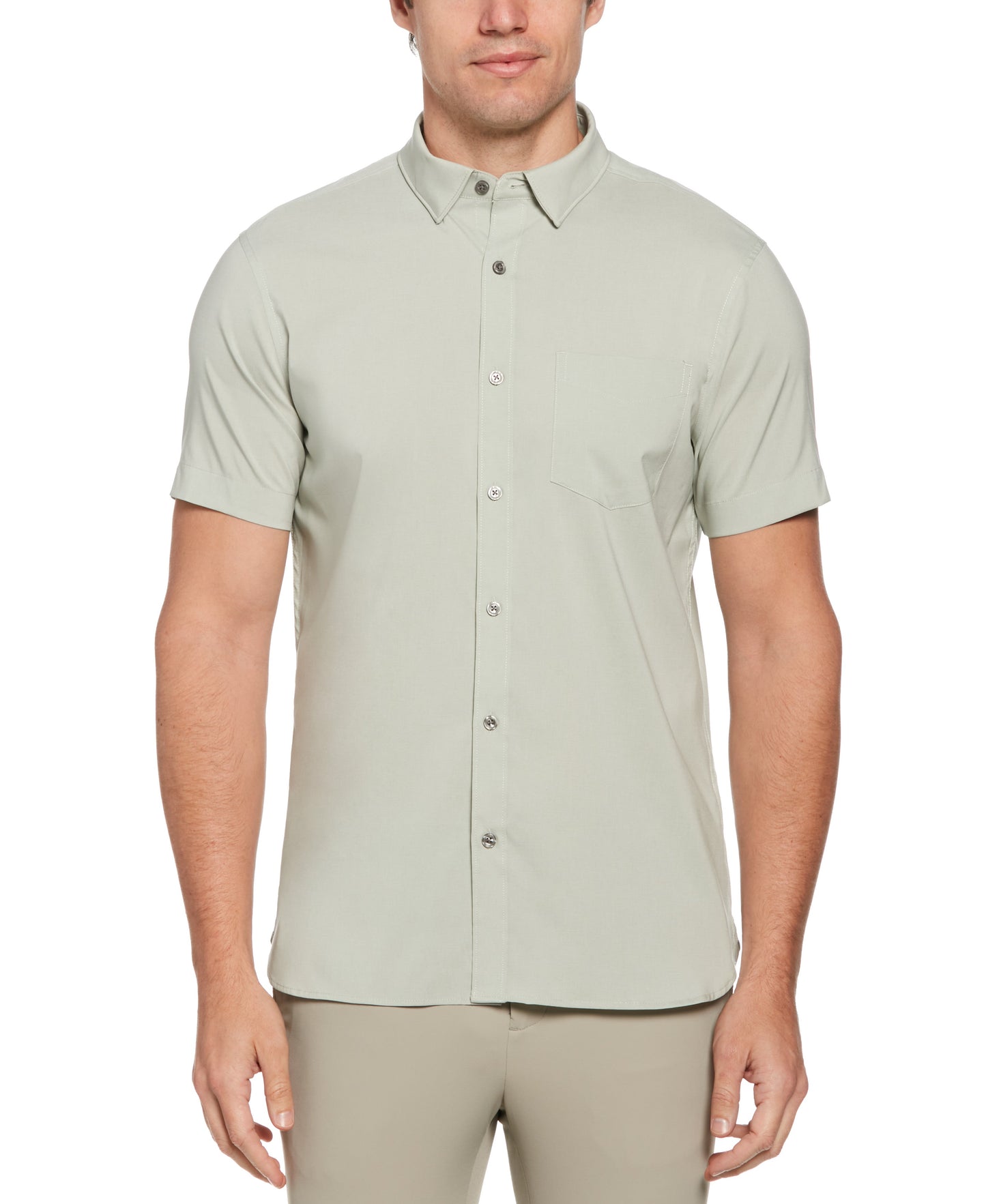 Total Stretch Slim Fit Heather Shirt