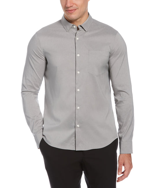 Untucked Total Stretch Slim Fit Heather Shirt