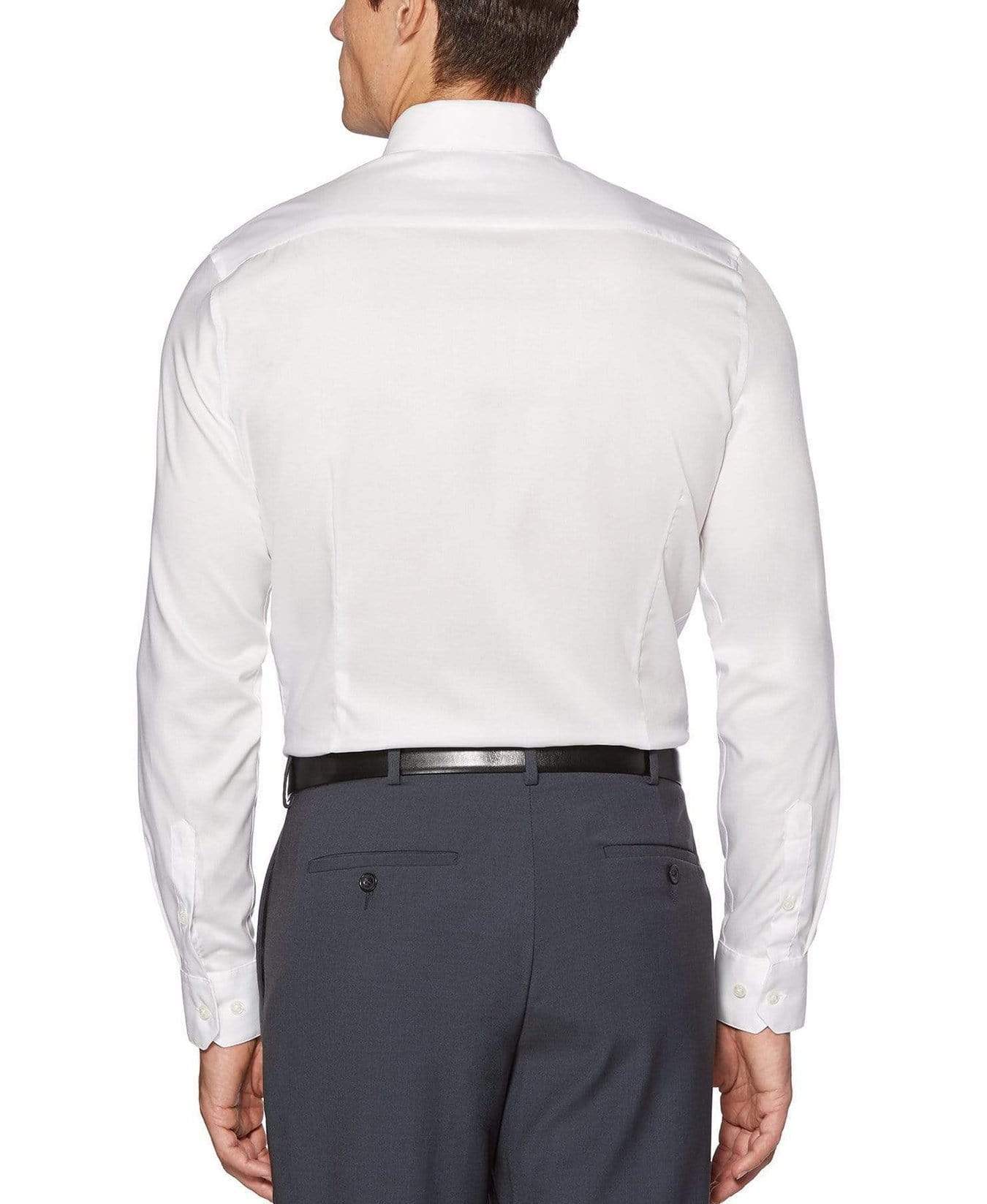 Very Slim Fit Non-Iron Solid Dress Shirt