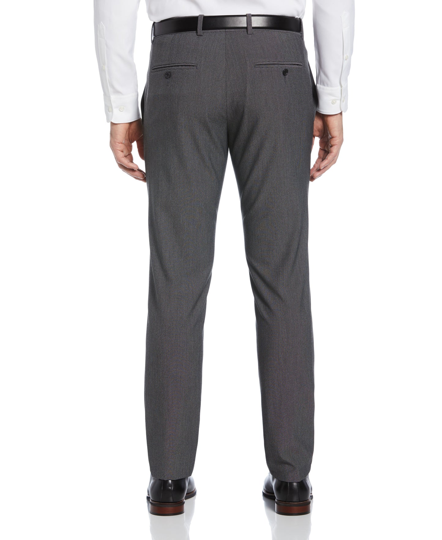 Very Slim Fit Stretch Micro Houndstooth Suit Pant