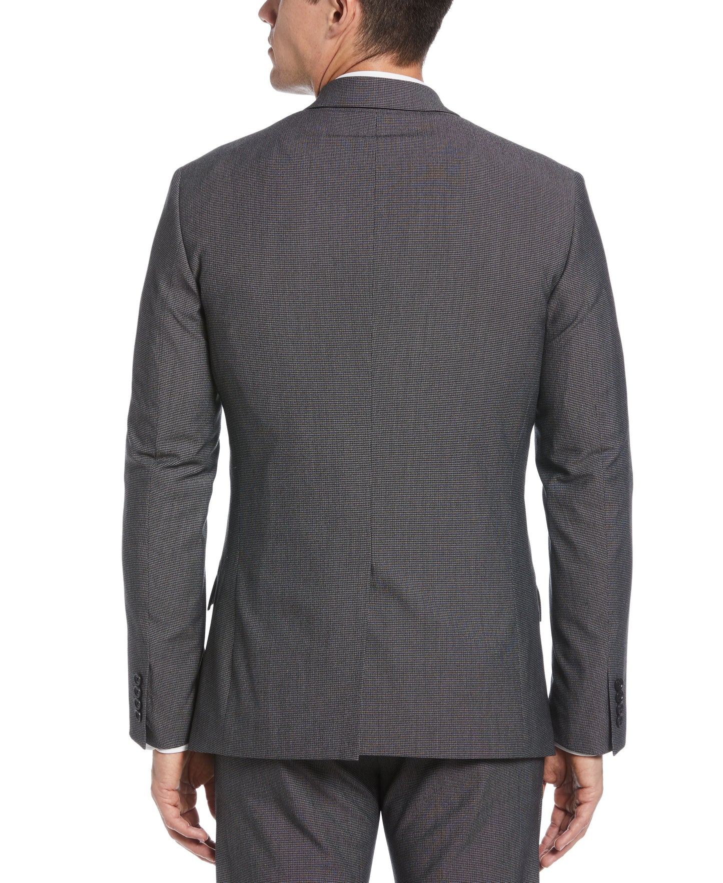 Very Slim Fit Stretch Micro Houndstooth Suit