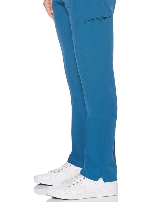 Very Slim Fit Washable Turquoise Tech Suit Pant