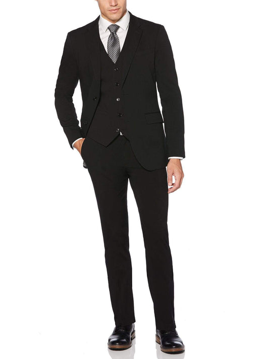 Very Slim Fit Black Performance Tech Suit