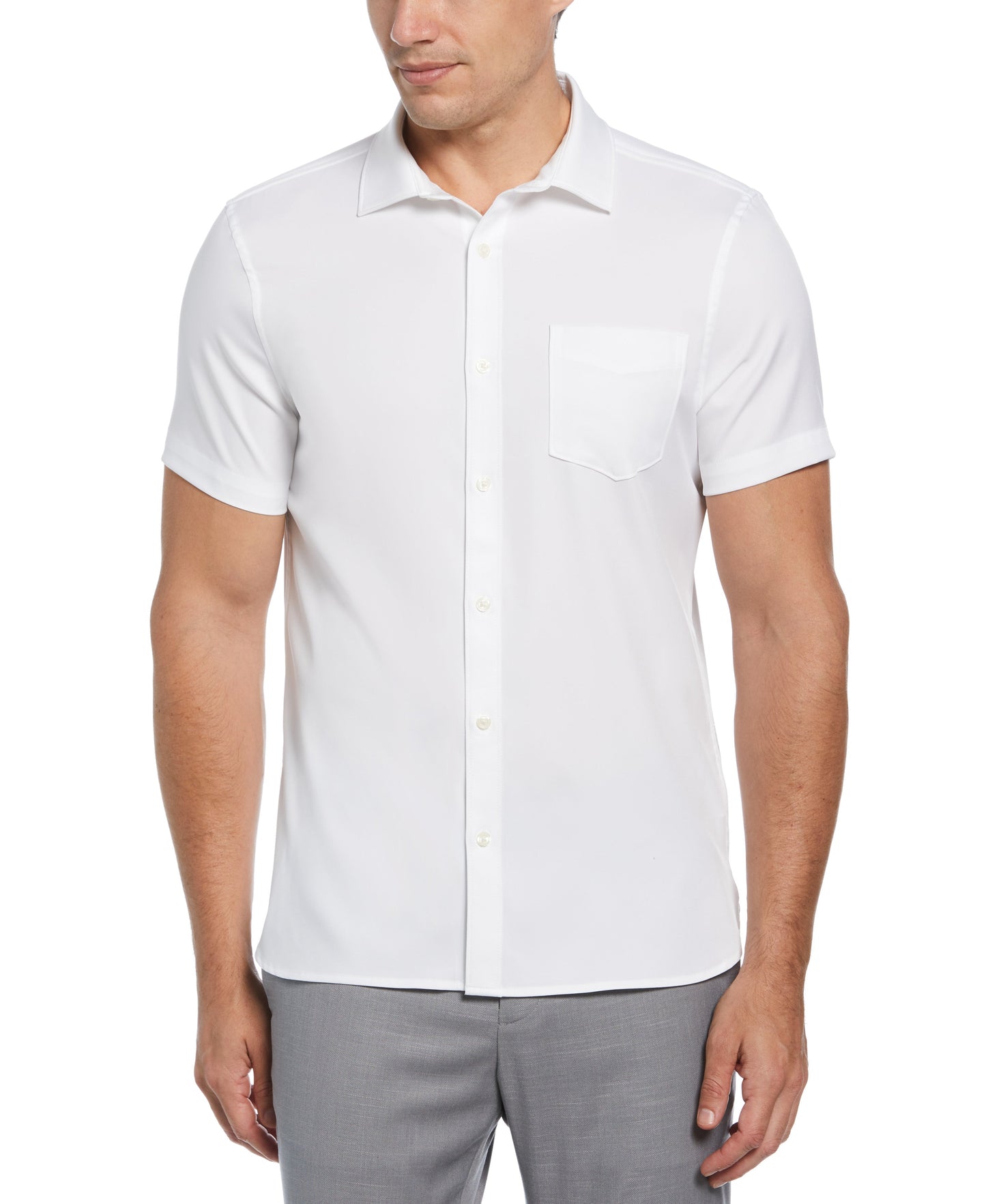 Big & Tall Total Stretch Solid Shirt